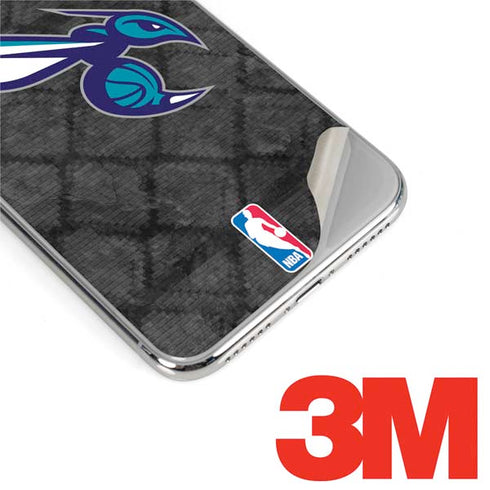NBA Charlotte Hornets Dark Rust iPhone XS Skin