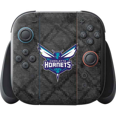 NBA Charlotte Hornets Dark Rust Nintendo Switch 2 (2025) with Joy-Con Skin