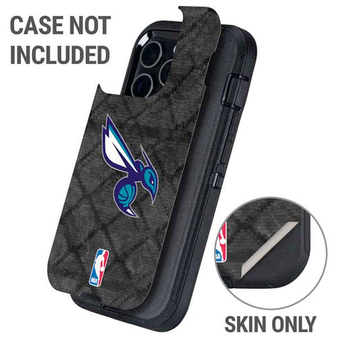 NBA Charlotte Hornets Dark Rust Otterbox Defender iPhone Skin