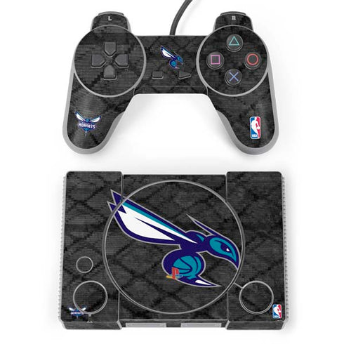 NBA Charlotte Hornets Dark Rust PlayStation Classic Bundle Skin