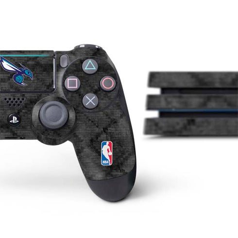 NBA Charlotte Hornets Dark Rust PS4 Pro Bundle Skin
