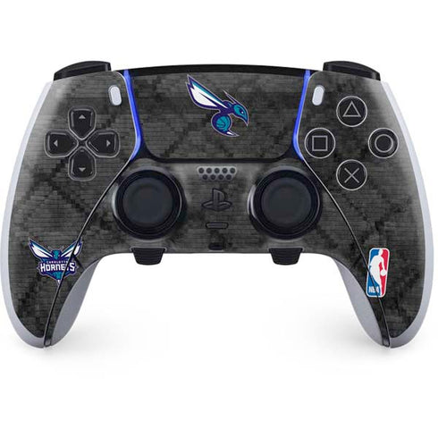 NBA Charlotte Hornets Dark Rust PS5 DualSense Edge Pro Controller Skin