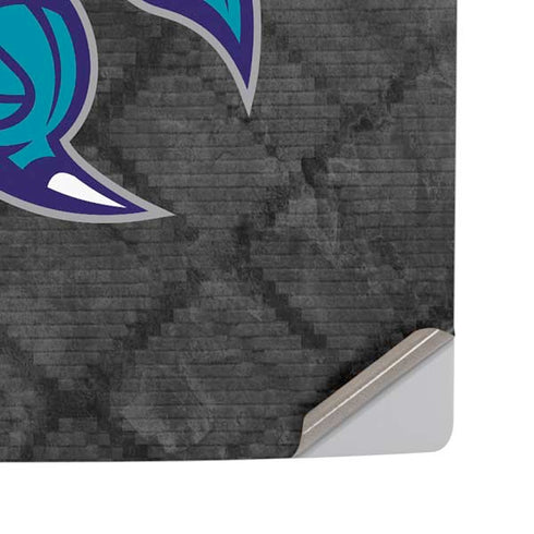 NBA Charlotte Hornets Dark Rust PS5 Pro Disk Console Skin