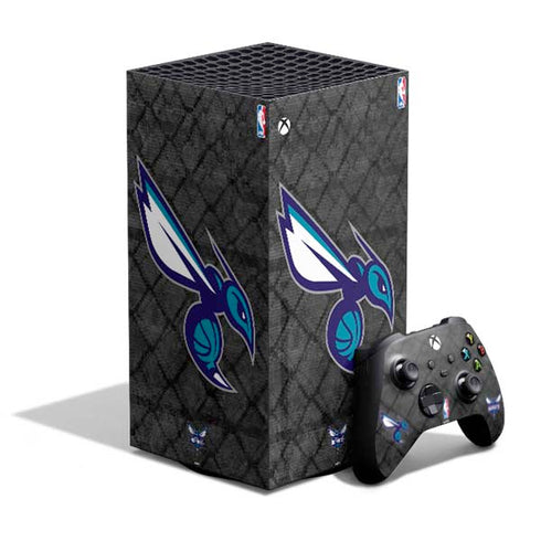 NBA Charlotte Hornets Dark Rust XBox Series X Digital Edition Bundle Skin