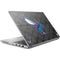 NBA Charlotte Hornets Dark Rust HP ZBook Fury 16 G10 Skin