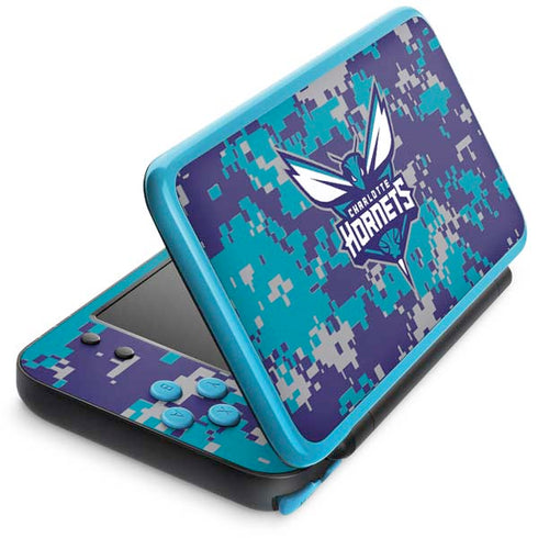 NBA Charlotte Hornets Digi Camo Nintendo Skins