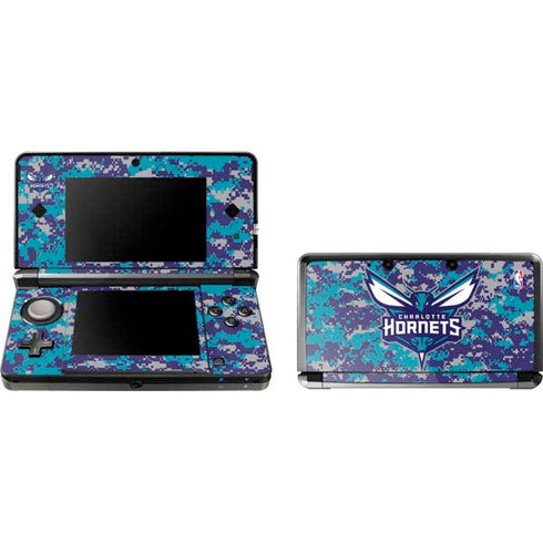 NBA Charlotte Hornets Digi Camo Nintendo Skins