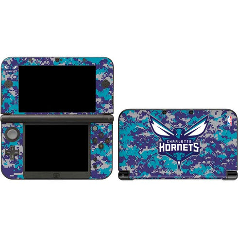 NBA Charlotte Hornets Digi Camo Nintendo Skins
