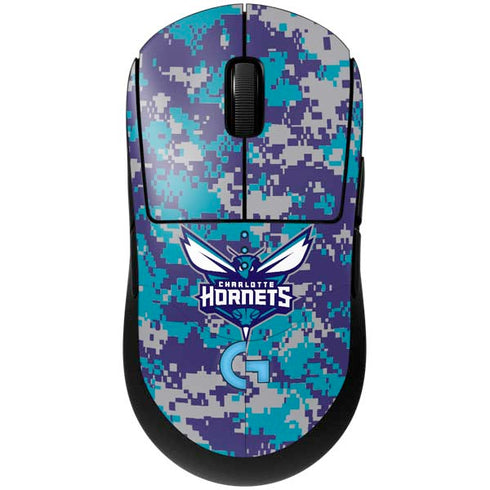 NBA Charlotte Hornets Digi Camo G Pro Wireless Gaming Mouse Skin