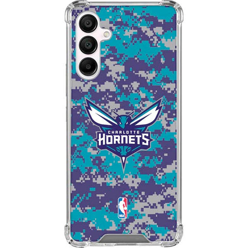 NBA Charlotte Hornets Digi Camo Galaxy A16 5G Clear Case