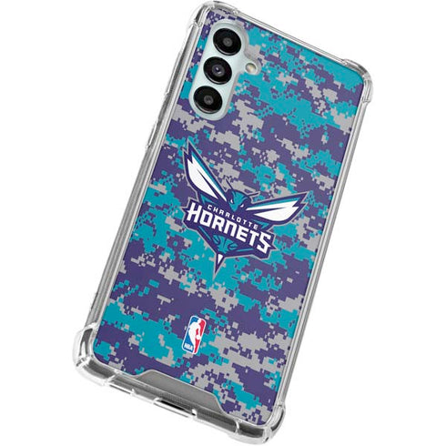 NBA Charlotte Hornets Digi Camo Galaxy A16 5G Clear Case