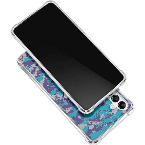 NBA Charlotte Hornets Digi Camo Galaxy A16 5G Clear Case