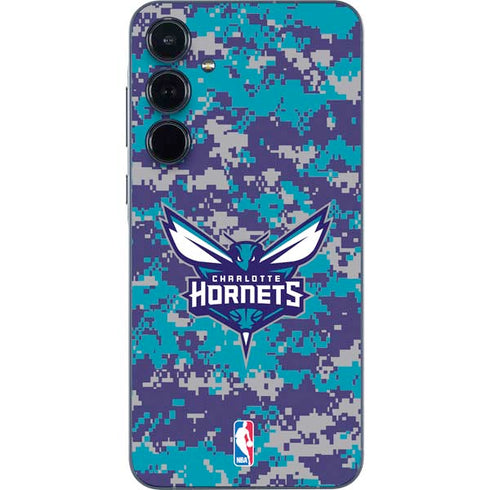 NBA Charlotte Hornets Digi Camo Galaxy A35 5G Skin