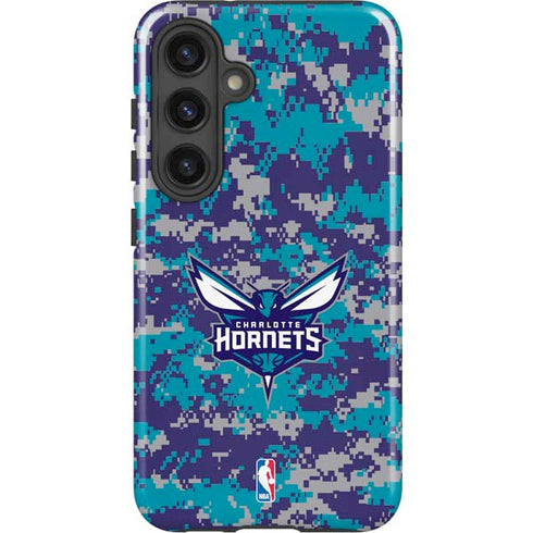 NBA Charlotte Hornets Digi Camo Galaxy S25 Impact Case