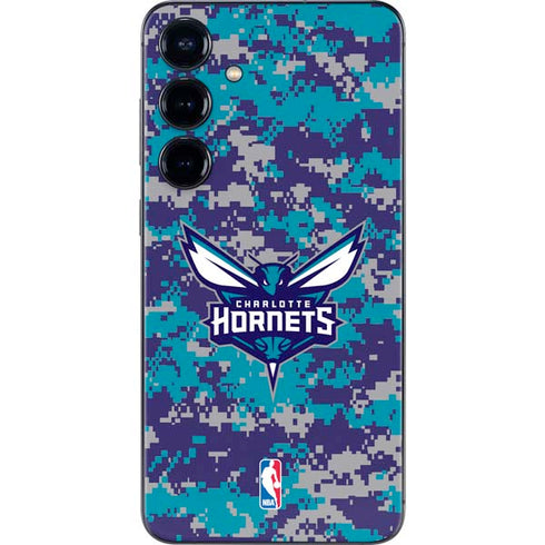 NBA Charlotte Hornets Digi Camo Galaxy S24 Plus Skin