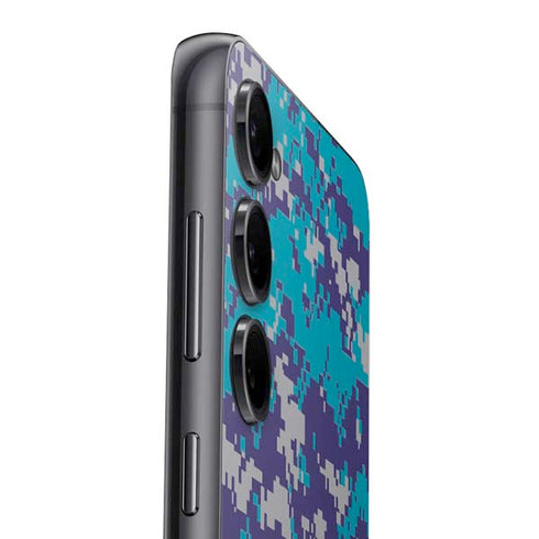 NBA Charlotte Hornets Digi Camo Galaxy S25 Plus Skin