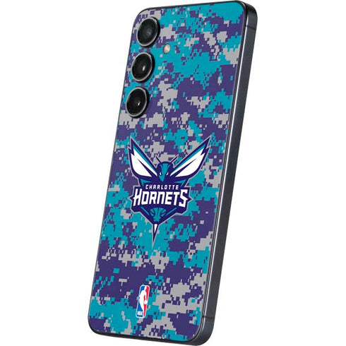 NBA Charlotte Hornets Digi Camo Galaxy S24 Skin