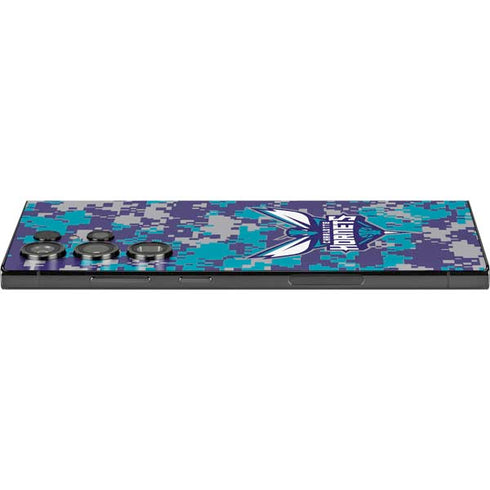 NBA Charlotte Hornets Digi Camo Galaxy S25 Ultra Skin