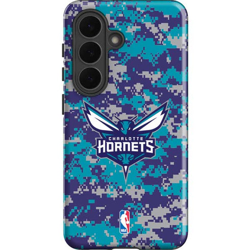 NBA Charlotte Hornets Digi Camo Galaxy S26 Plus Impact Case