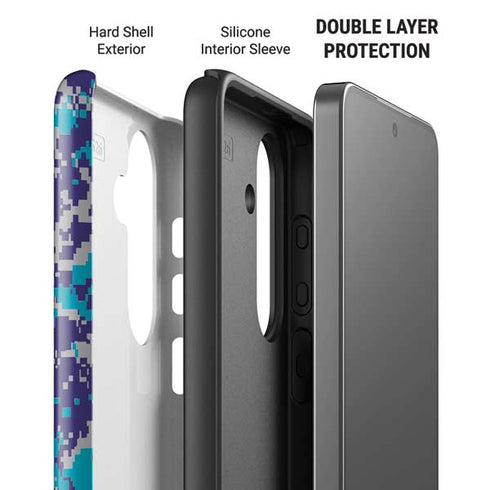 NBA Charlotte Hornets Digi Camo Galaxy S26 Plus Impact Case