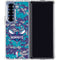 NBA Charlotte Hornets Digi Camo Galaxy Z Fold6 Clear Case