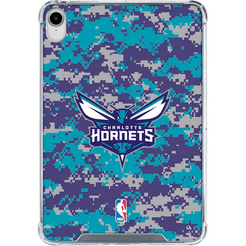 NBA Charlotte Hornets Digi Camo iPad 11th Gen (2025) Clear Case