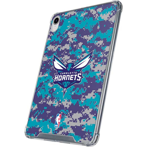NBA Charlotte Hornets Digi Camo iPad 11th Gen (2025) Clear Case