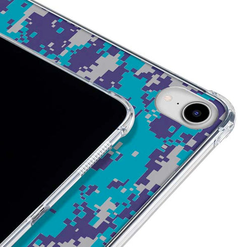 NBA Charlotte Hornets Digi Camo iPad 11th Gen (2025) Clear Case