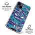 NBA Charlotte Hornets Digi Camo iPhone 15 Clear Case
