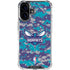 NBA Charlotte Hornets Digi Camo iPhone 16 Clear Case