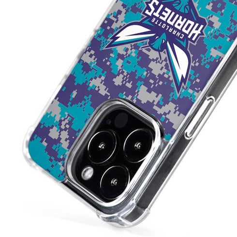 NBA Charlotte Hornets Digi Camo iPhone 16 Pro Max MagSafe Case