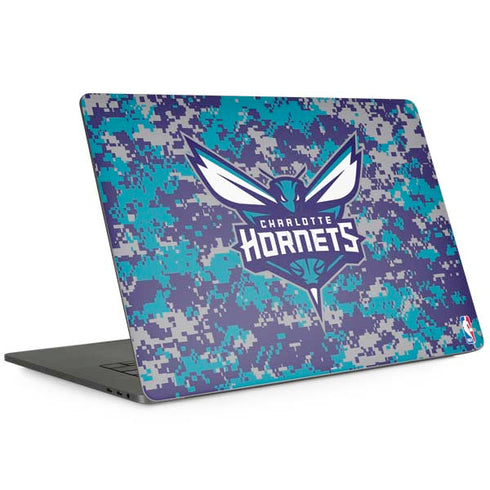 NBA Charlotte Hornets Digi Camo MacBook Skins