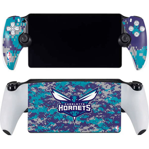 NBA Charlotte Hornets Digi Camo PlayStation Portal Remote Player Skin