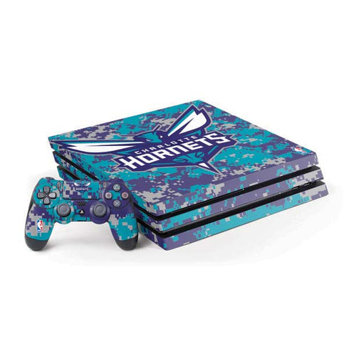 NBA Charlotte Hornets Digi Camo PlayStation PS4 Skins