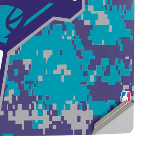 NBA Charlotte Hornets Digi Camo PS5 Slim Digital Edition Console Skin