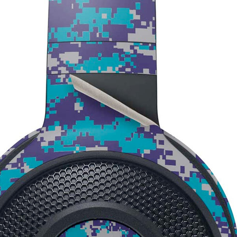 NBA Charlotte Hornets Digi Camo Razer Kraken X Skin