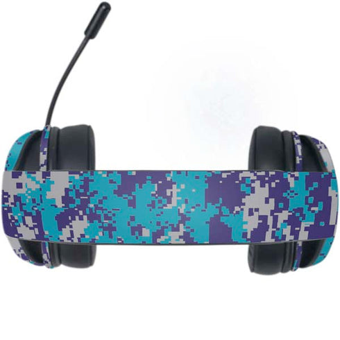 NBA Charlotte Hornets Digi Camo Razer Kraken X Skin