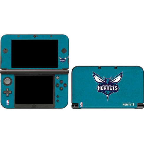 NBA Charlotte Hornets Distressed 3DS XL 2015 Skin