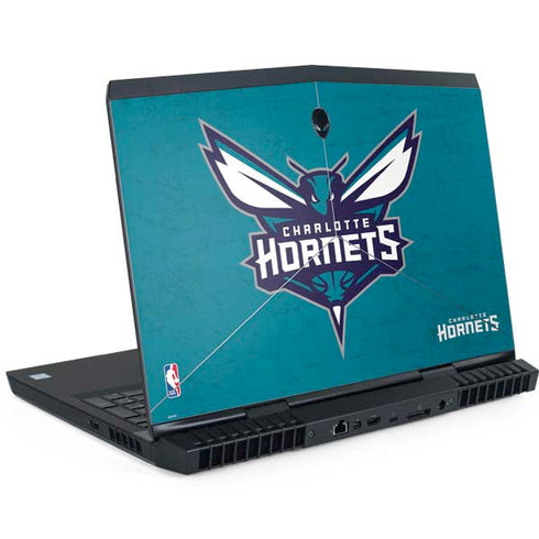 NBA Charlotte Hornets Distressed Dell Alienware Skin