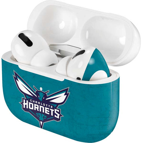 NBA Charlotte Hornets Distressed AirPods Skins