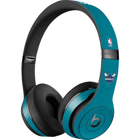 NBA Charlotte Hornets Distressed Beats Solo 3 Wireless Skin