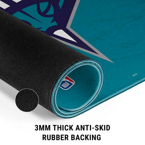 NBA Charlotte Hornets Distressed Gaming Mouse Pad