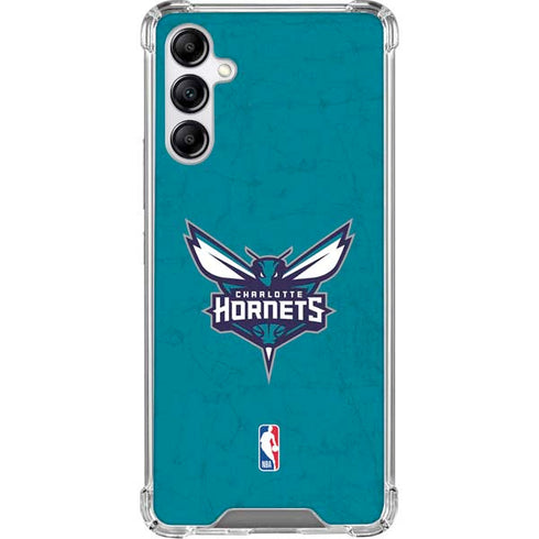 NBA Charlotte Hornets Distressed Gabb Phone 4 Clear Case