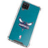 NBA Charlotte Hornets Distressed Galaxy A12 Clear Case