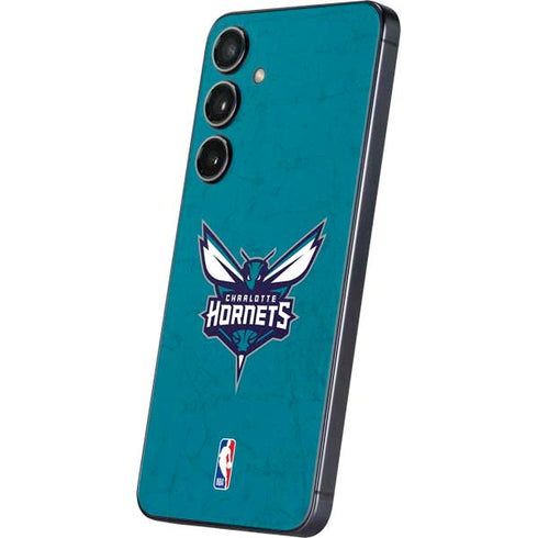 NBA Charlotte Hornets Distressed Galaxy A16 5G Skin