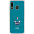 NBA Charlotte Hornets Distressed Galaxy A20 Clear Case