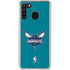 NBA Charlotte Hornets Distressed Galaxy A21 Clear Case