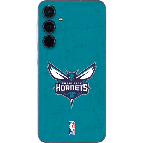 NBA Charlotte Hornets Distressed Galaxy A36 5G Skin