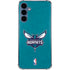 NBA Charlotte Hornets Distressed Galaxy A55 5G Clear Case