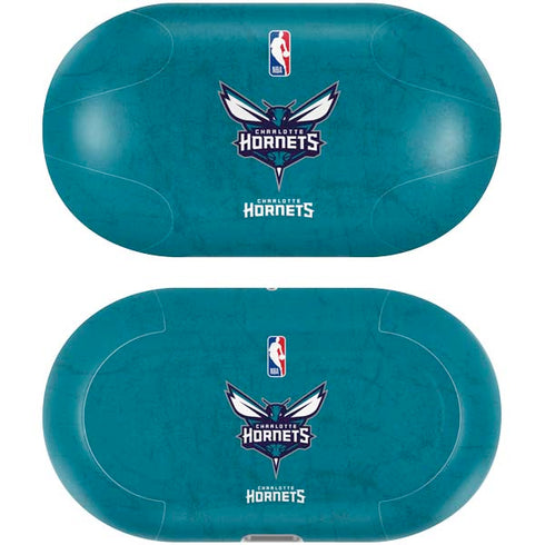 NBA Charlotte Hornets Distressed Galaxy Buds Plus Skin